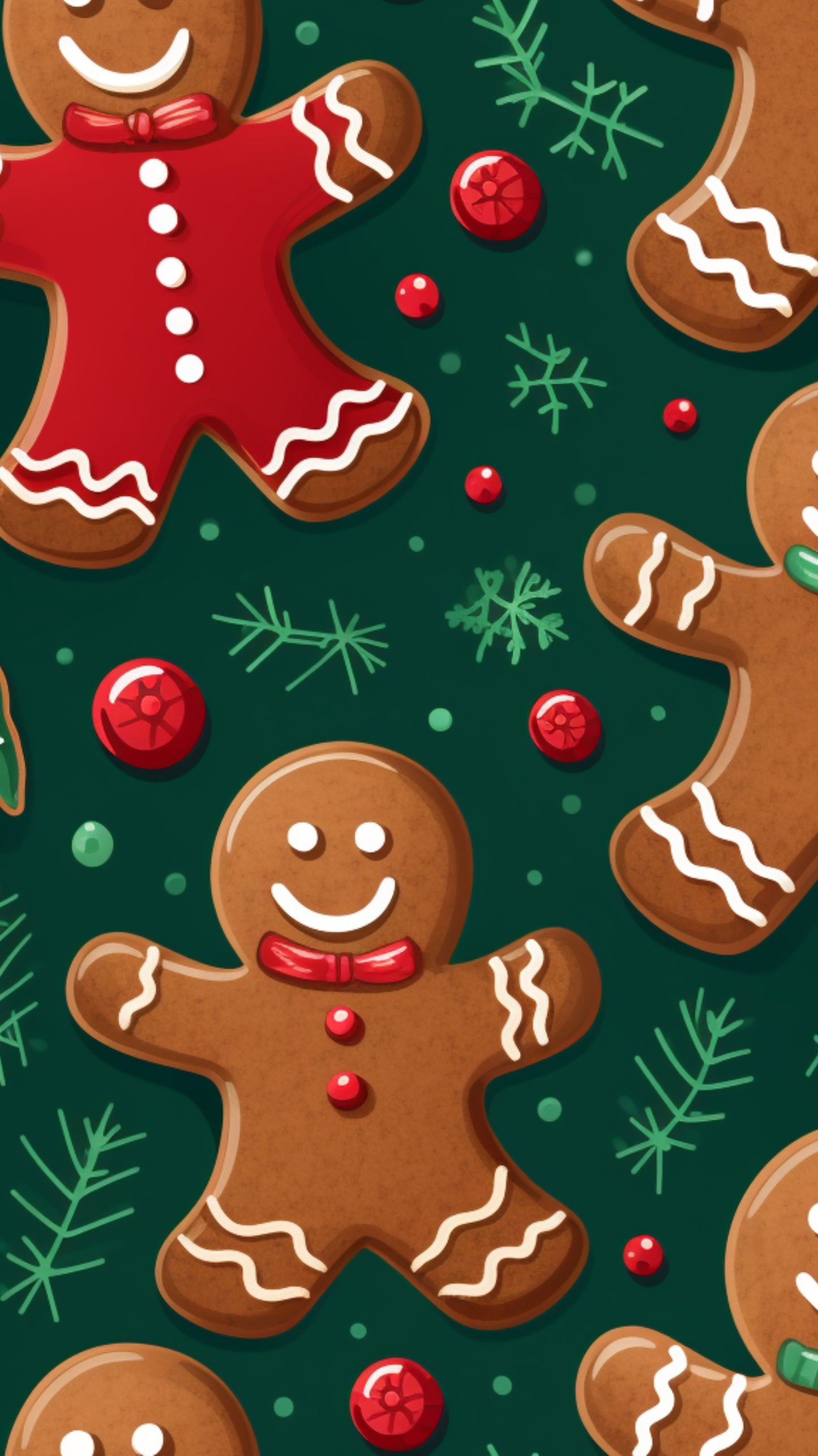 Gingerbread Christmas Printed Fun Scrub Top Australia